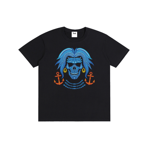 COSSACK SKULL / BLUE EDITION by Andriy Yermolenko