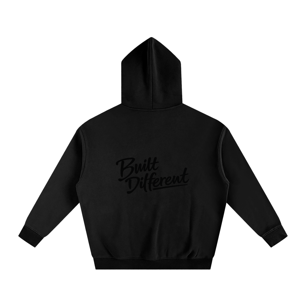 Built Different Oversize Fleeced Hoodie