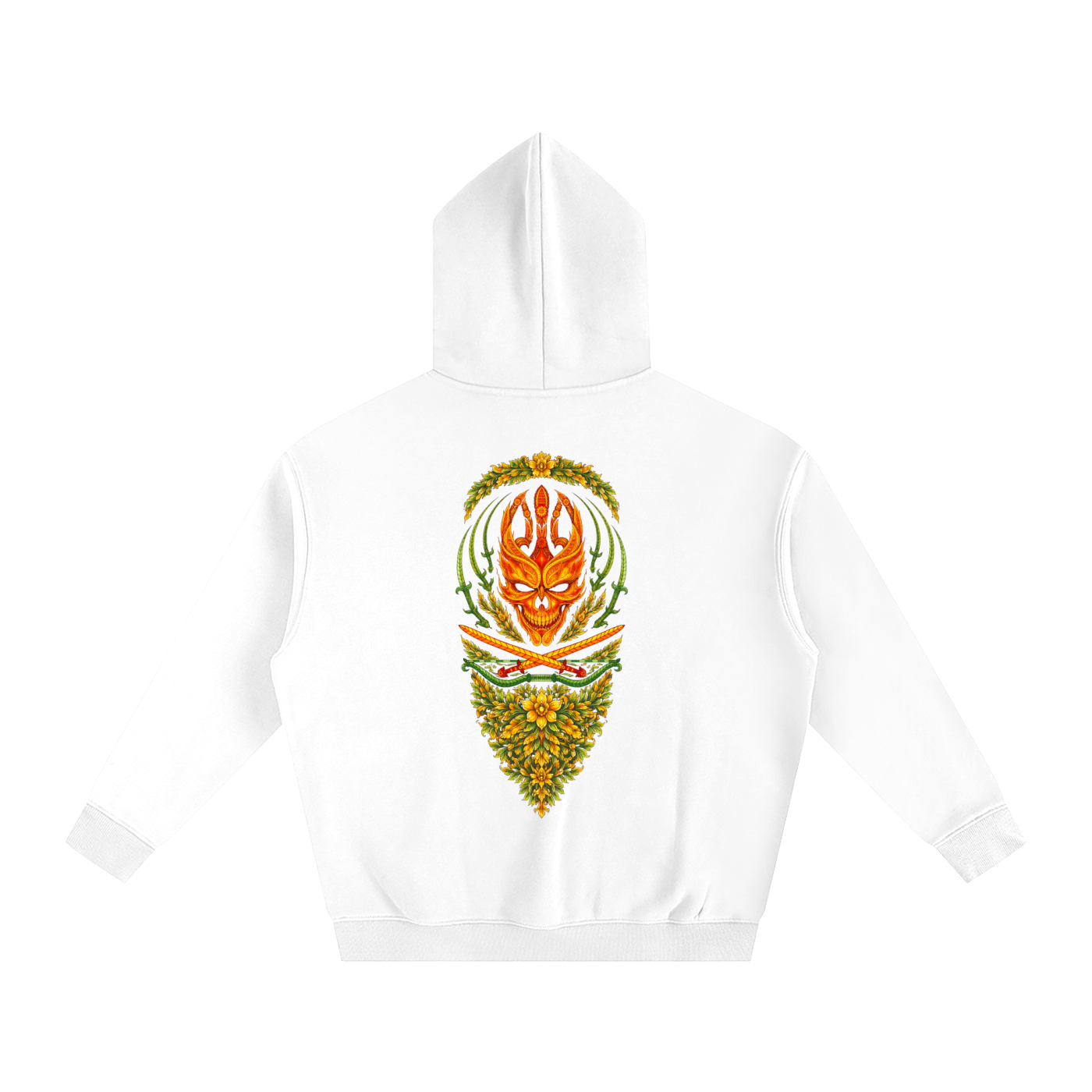 Open your mind #3 Oversize Fleeced Hoodie