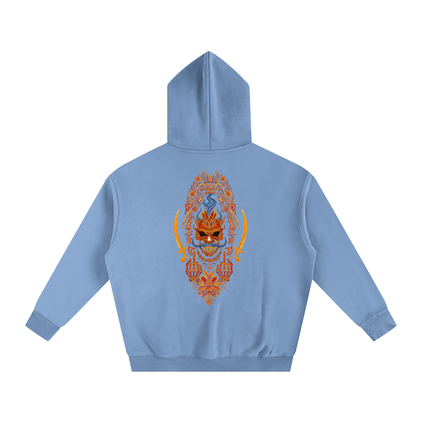 Open your mind #2 Oversize Fleeced Hoodie