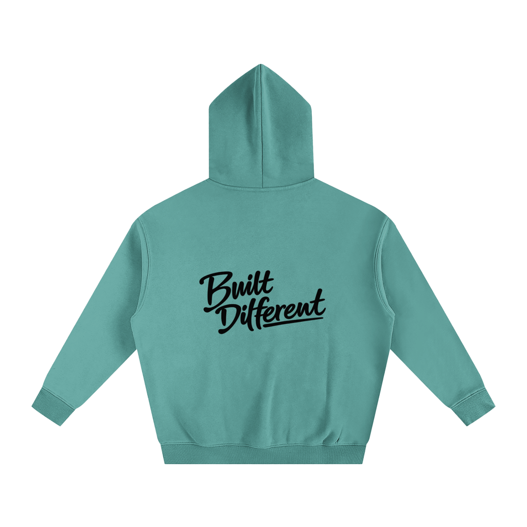 Built Different Oversize Fleeced Hoodie