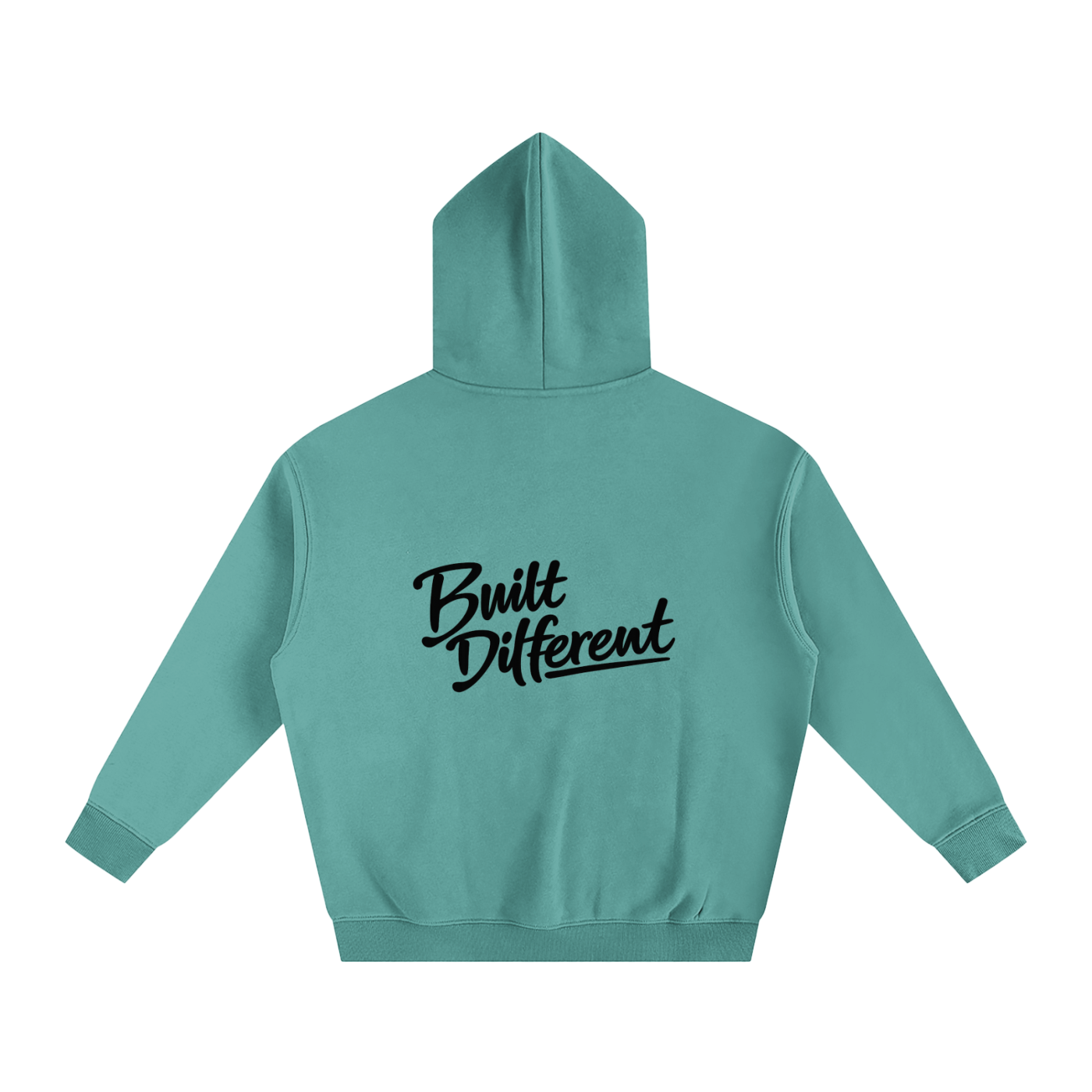 Built Different Oversize Fleeced Hoodie