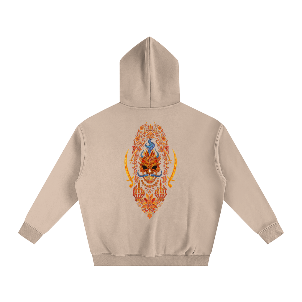 Open your mind #2 Oversize Fleeced Hoodie