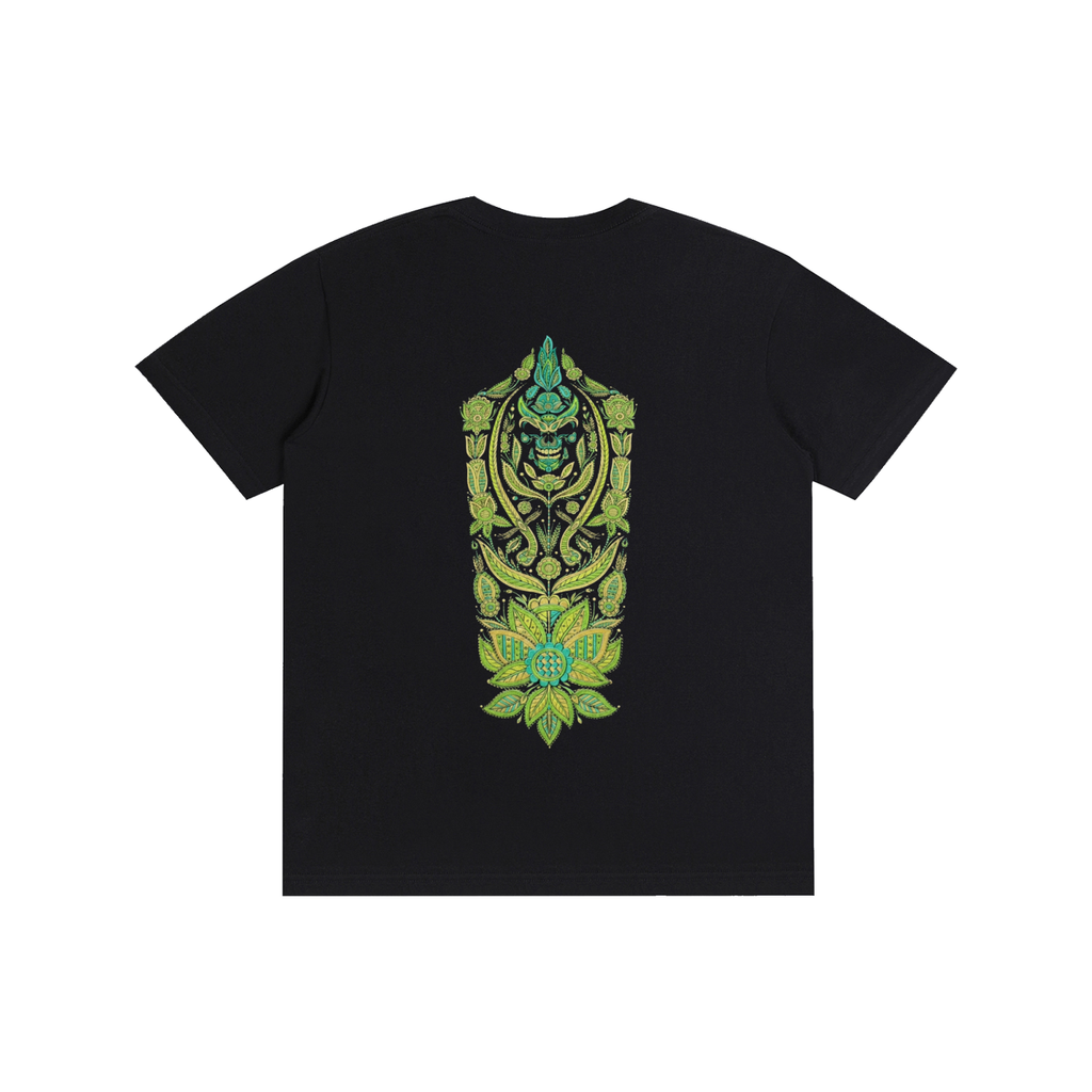 front and back skulls Pure Cotton Unisex T-Shirt