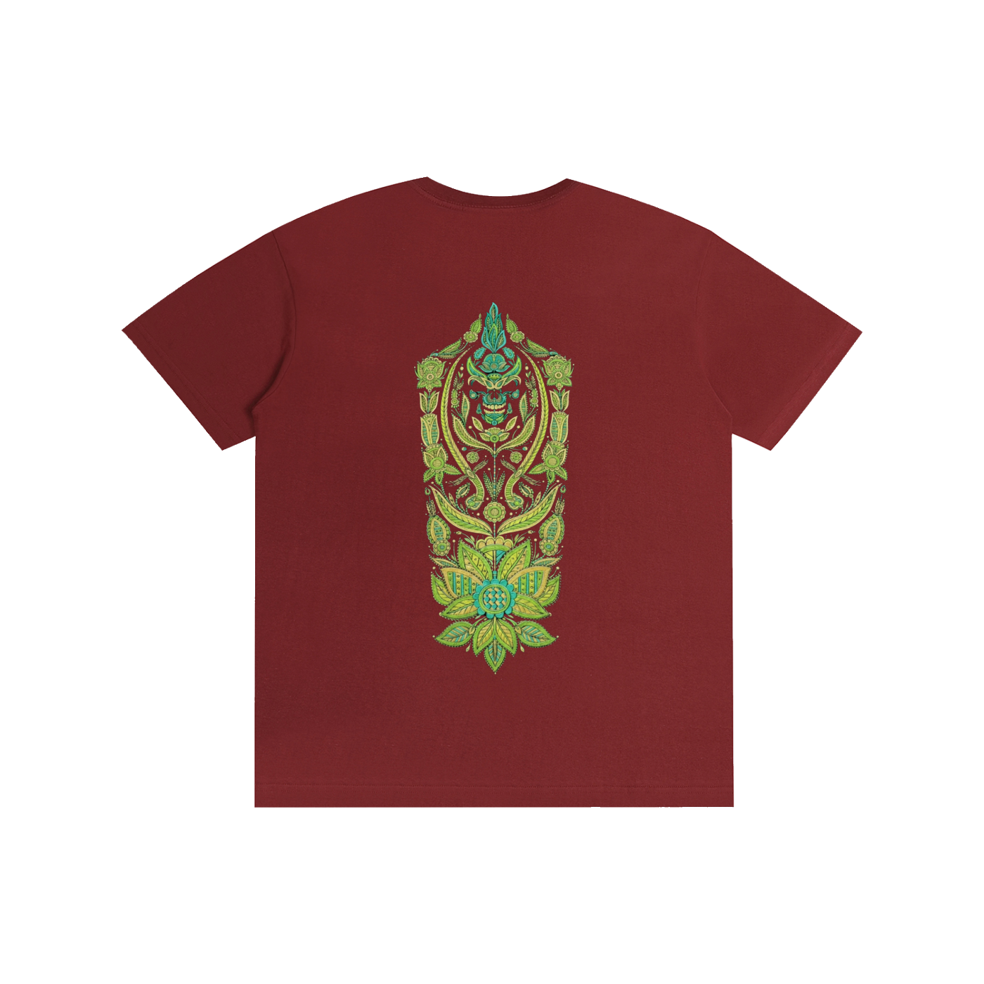 front and back skulls Pure Cotton Unisex T-Shirt