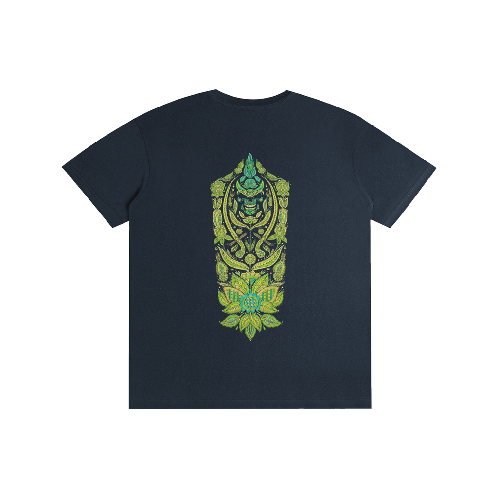 front and back skulls Pure Cotton Unisex T-Shirt