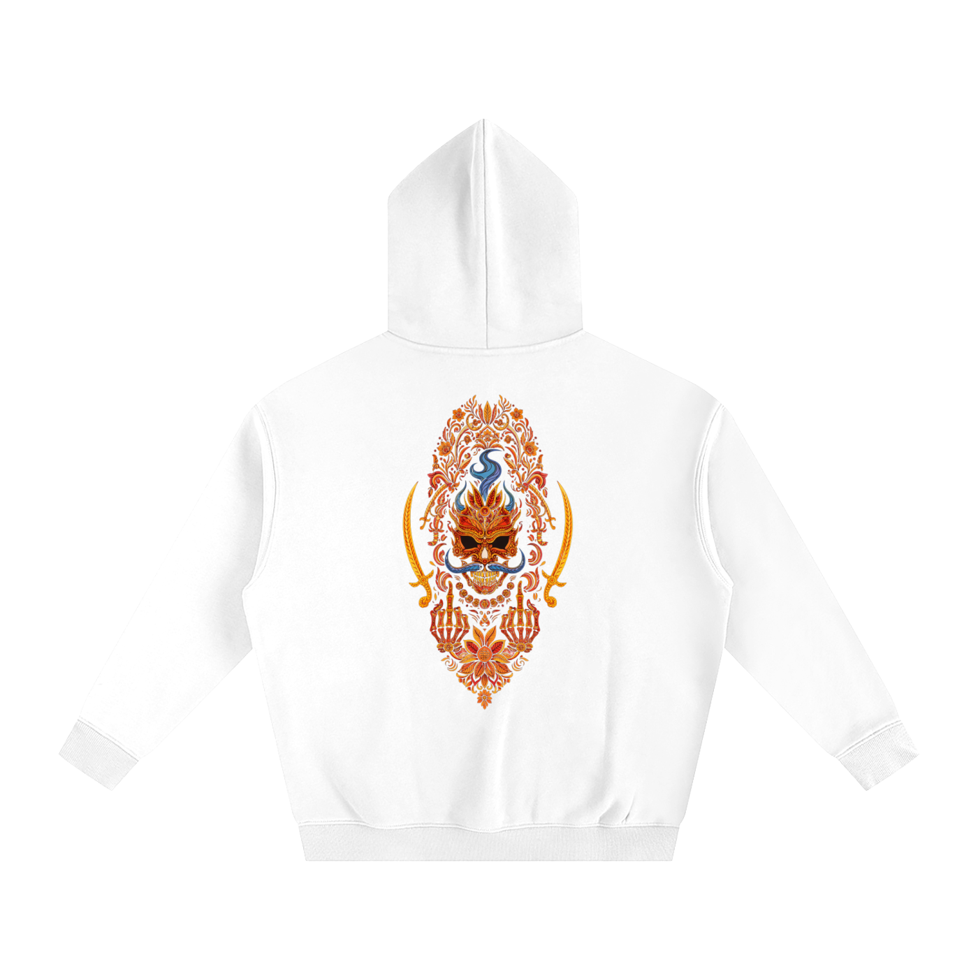 Open your mind #2 Oversize Fleeced Hoodie