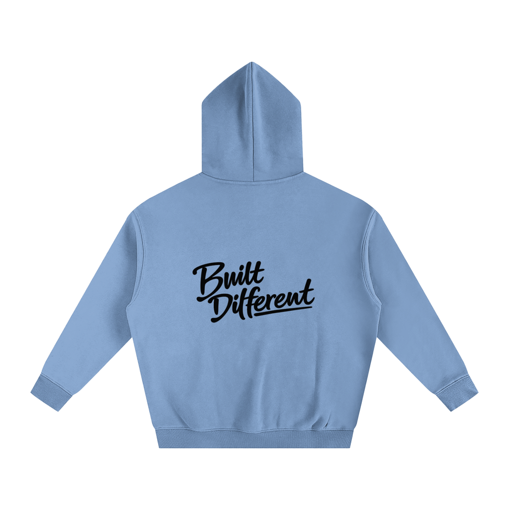 Built Different Oversize Fleeced Hoodie