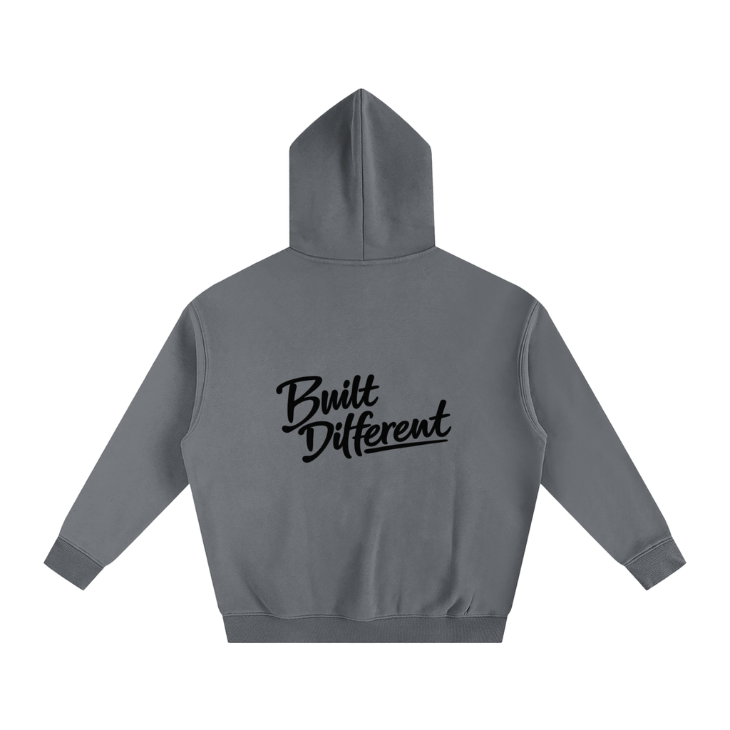 Built Different Oversize Fleeced Hoodie
