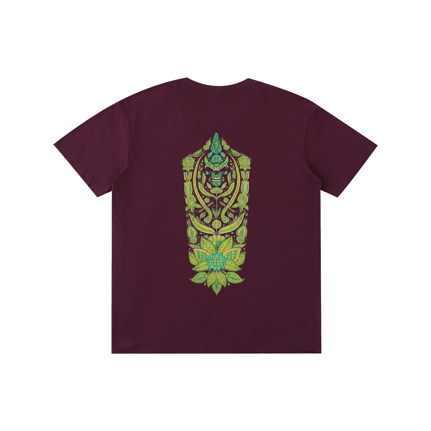 front and back skulls Pure Cotton Unisex T-Shirt