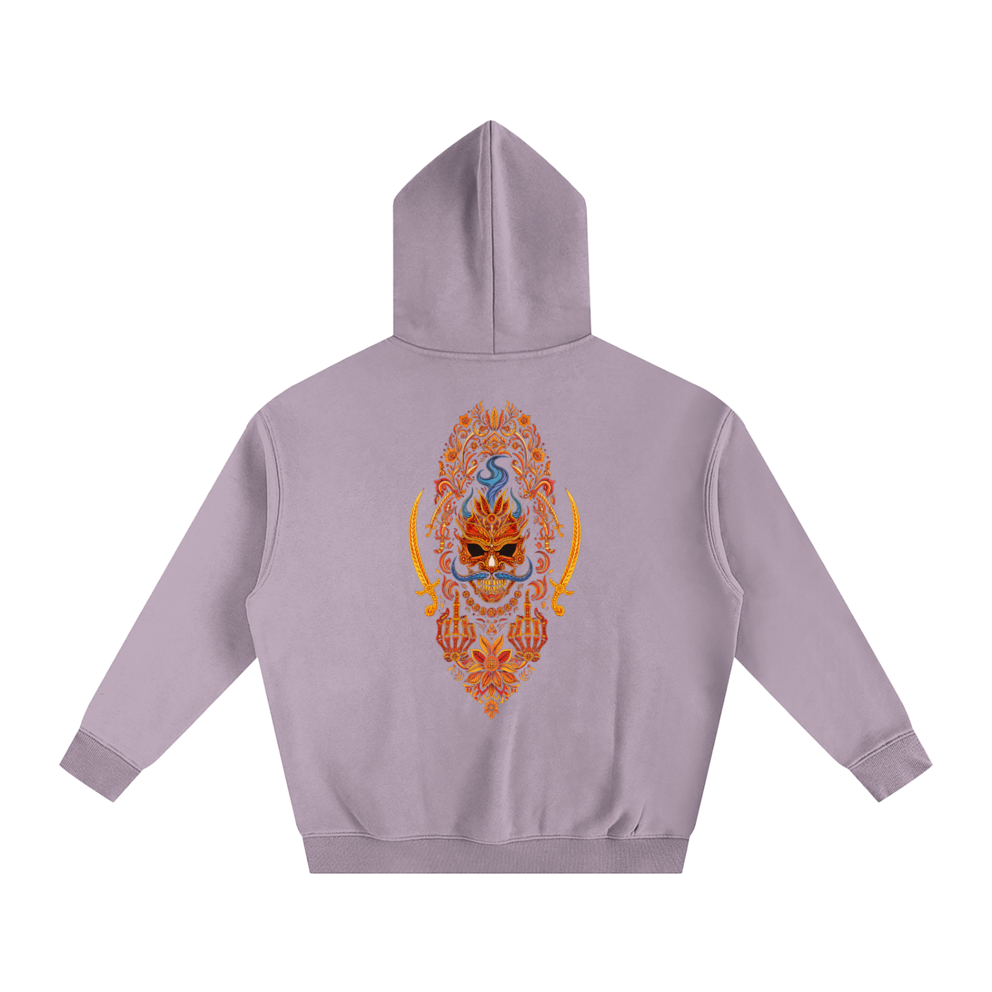 Open your mind #2 Oversize Fleeced Hoodie