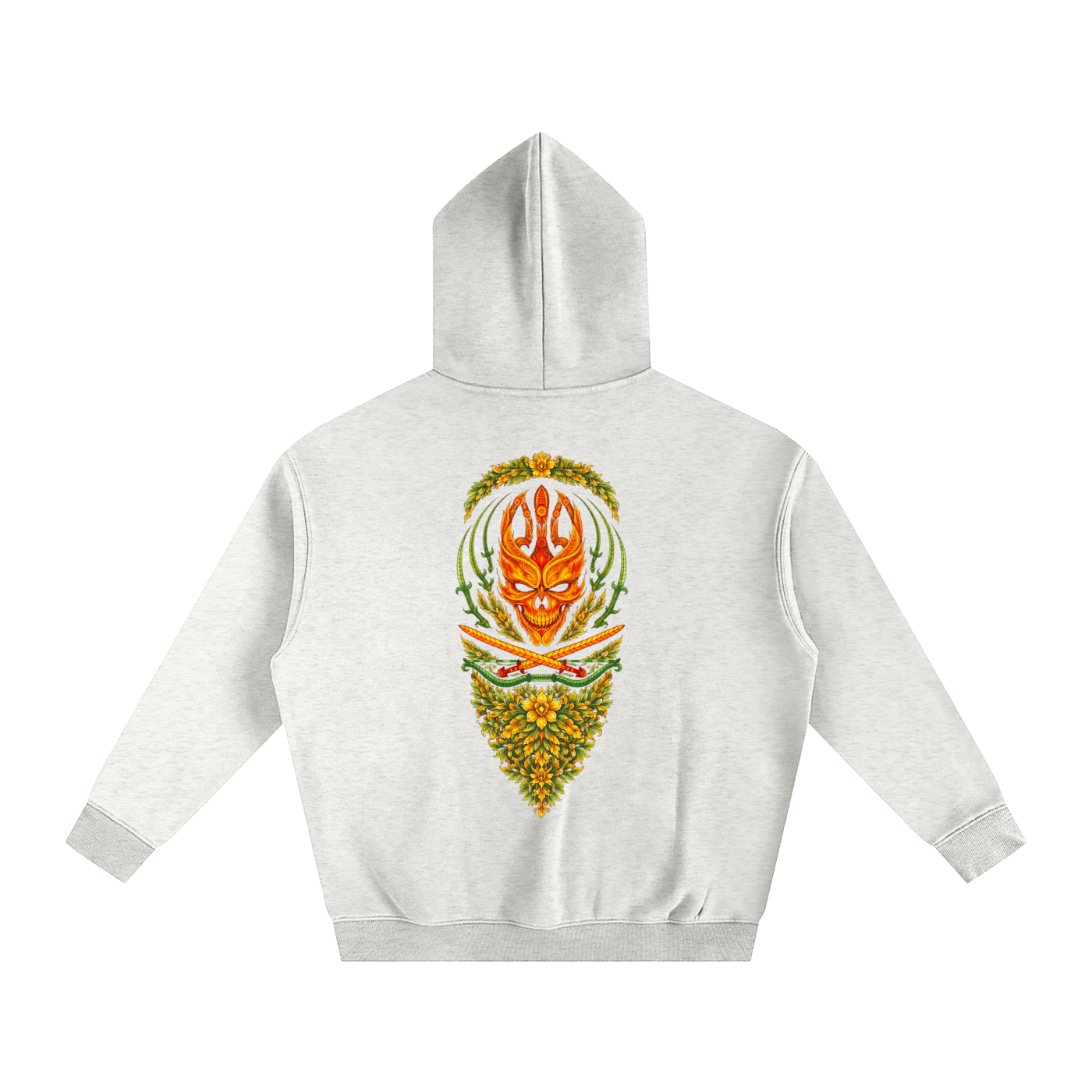 Open your mind #3 Oversize Fleeced Hoodie