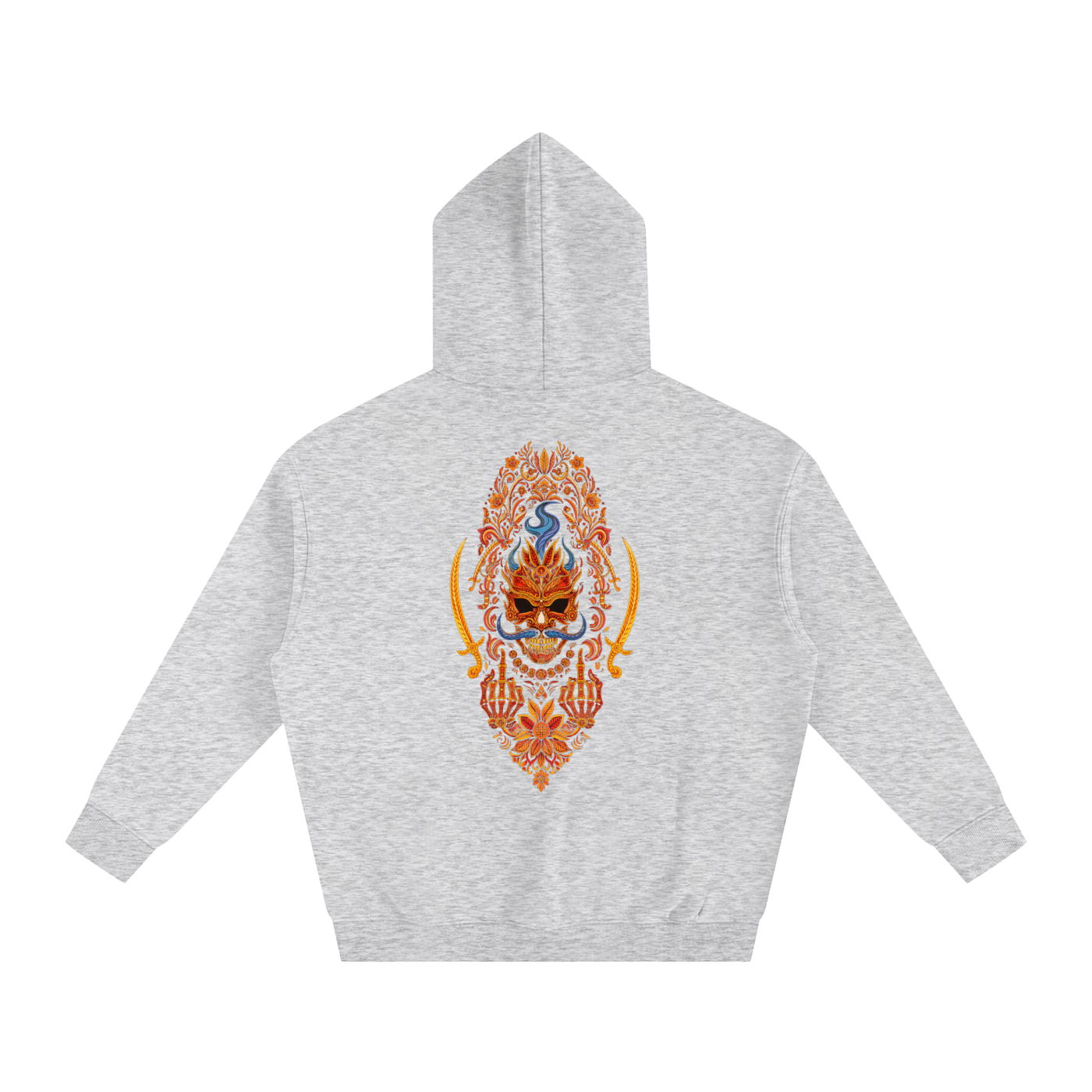 Open your mind #2 Oversize Fleeced Hoodie