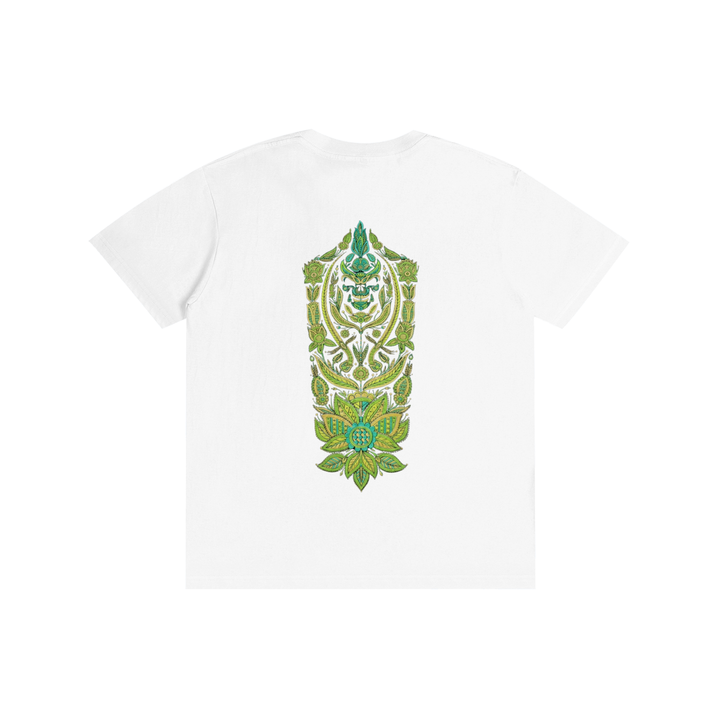 front and back skulls Pure Cotton Unisex T-Shirt